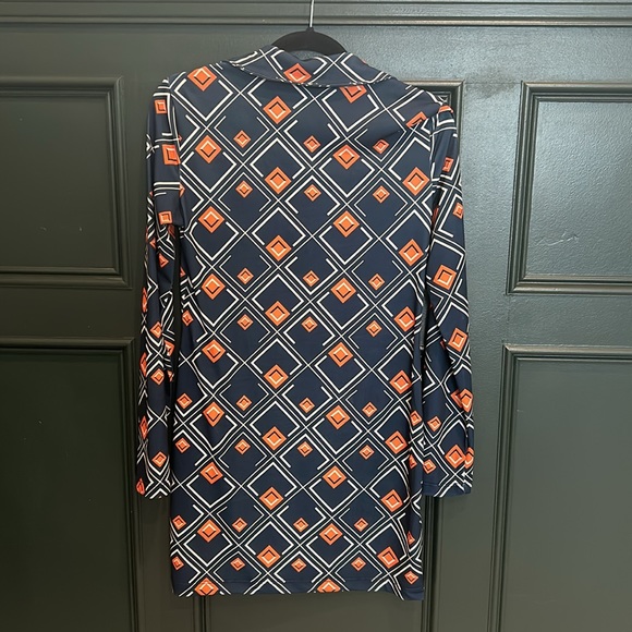 Zara Long Sleeve Geometric Dress - Picture 3 of 7